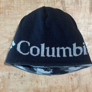 Columbia reversible kids beanie hat